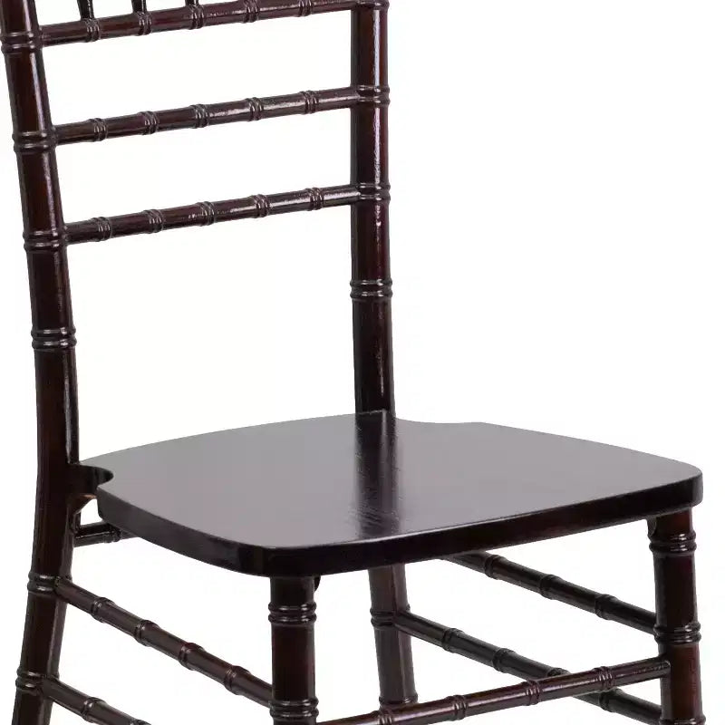 Emma and Oliver Wedding & Event Wood Chiavari Dining Chair