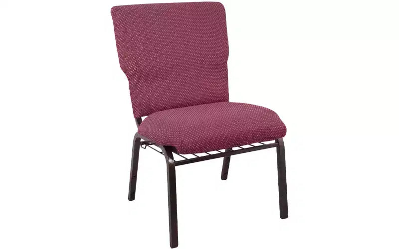 Emma and Oliver Discount Church Chair - 21 in. Wide
